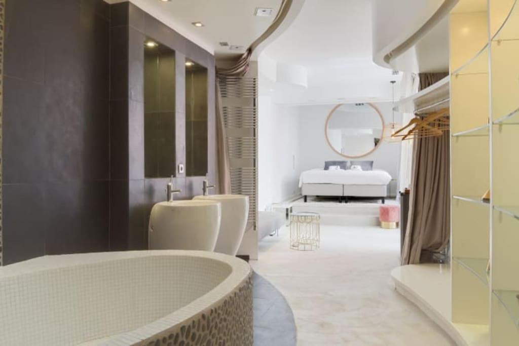 Magnifique Appartement Parisien - Marais Buitenkant foto